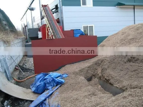 Rice husk pellet machine