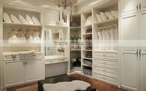 Open style solid wood wardrobe, indian wardrobe designs