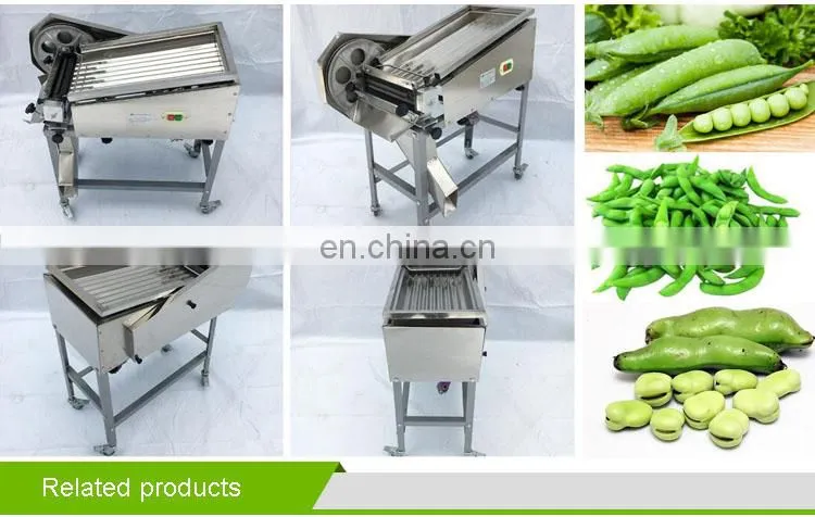 Automatic Green Pea Soybean Sheller Shelling Machine Price For Sale