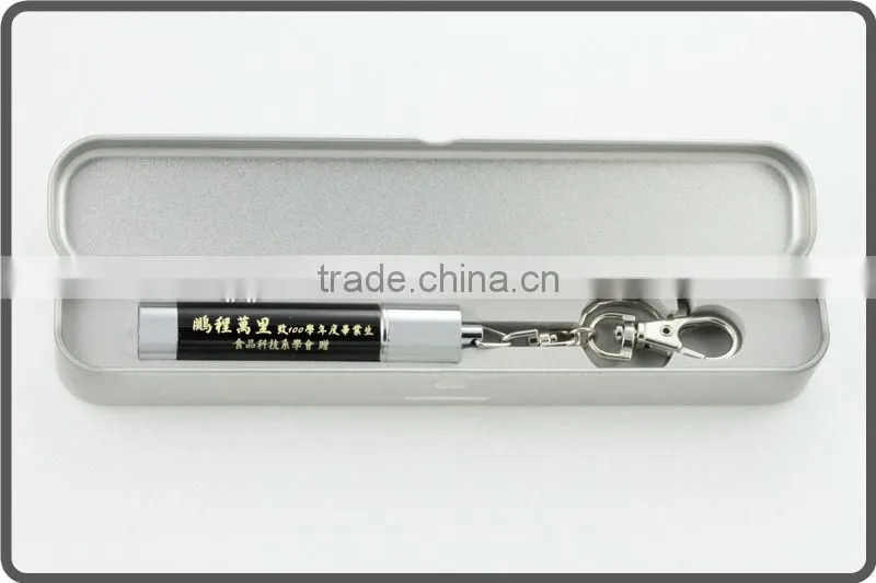3 in 1 laser pointer pen keychain with red laser pointer