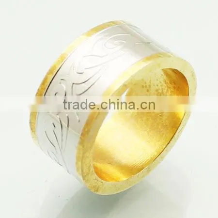 2014 wholesale stainless steel ring stainless steel spinner ring
