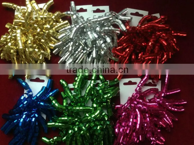 Widely Used Curling Bow/Crinkled Curlied Ribbon/Curl Ribbon