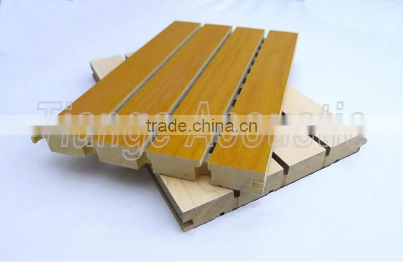 Grooved acoustic panel acoustic product in foshan