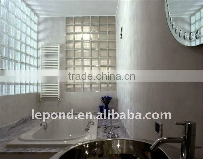 partition walls for bathroom/cheap glass brick