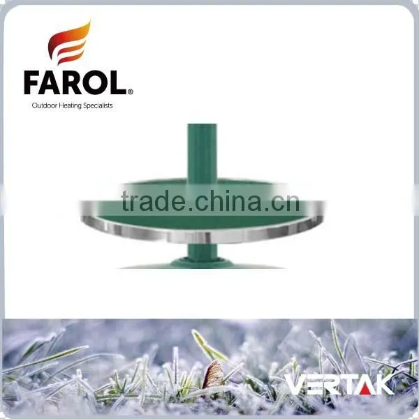 Steel parts for electric fireplace heater