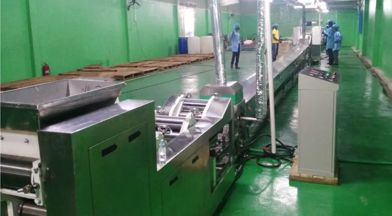 Shanghai Factory Cheap Non Fried Non-frying Instant Noodle Making Machine Equipment Processing Plant Production Line Price