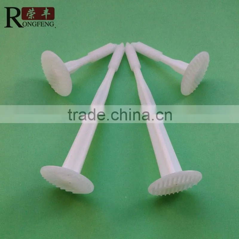 Electric galvanized plastic cap nail/heat resistant materials
