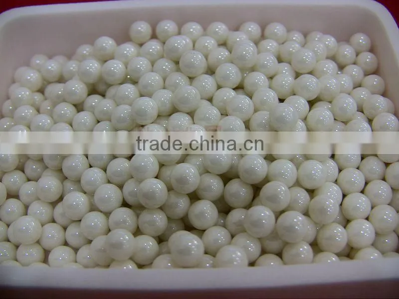 High grinding zirconia beads media ball with low wear rates