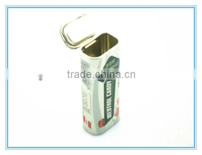 SGS approved small candy tin cans mini candy tin box cute candy tins
