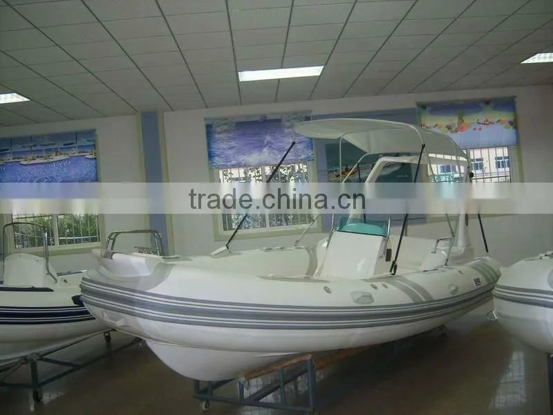 Hypalon/PVC RIB580 Boat inflatable boat assist boat