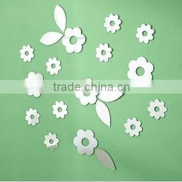2012 hot sale wall decorative Mirror sticker