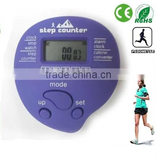 Save 10% customized multifunction digital pedometer