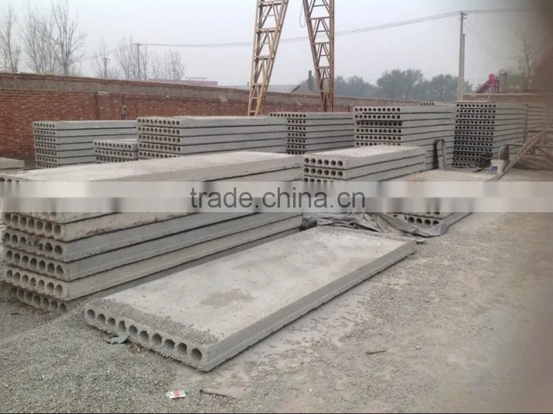 machine tools of hollow slabs for roof and floor