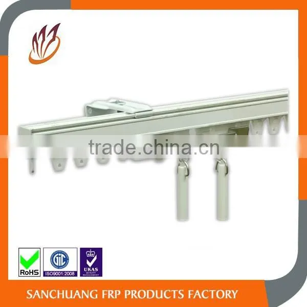 White Fiberglass Curtain Rod Rust-proof Fiberglass Baton