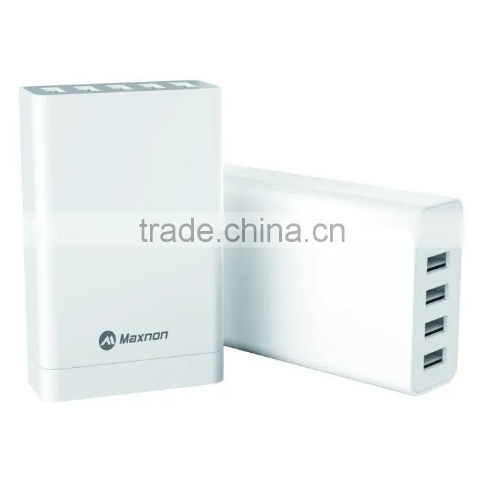 New arrival portable usb wall cahrger 3 4 5 port usb desktop charger for mobile phone smart travel charger for cellphone