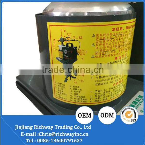 glue filling machine shoes gluing machine