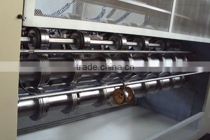 thin slitter scorer machine slitting corrugated cardboard machine