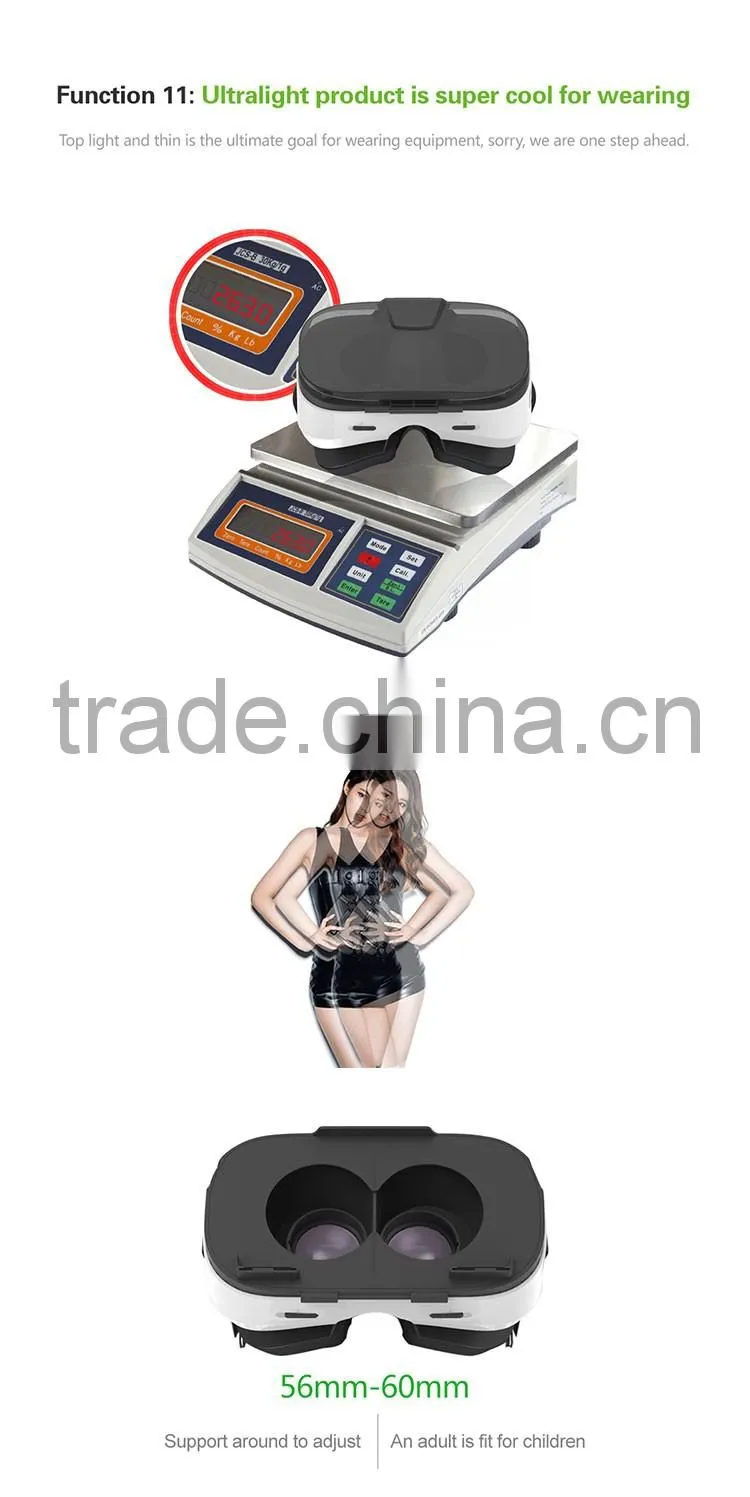 Vr box 3d glasses with game remote, Gaoxin private xnxx 3d video porn glasses virtual reality, 3d vr glasses virtual reality