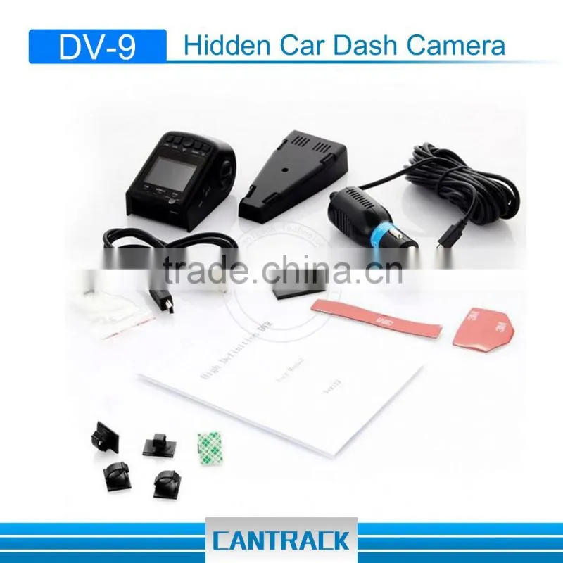 Full HD 1080P 170 degree night vision car driving camera car hidden camera