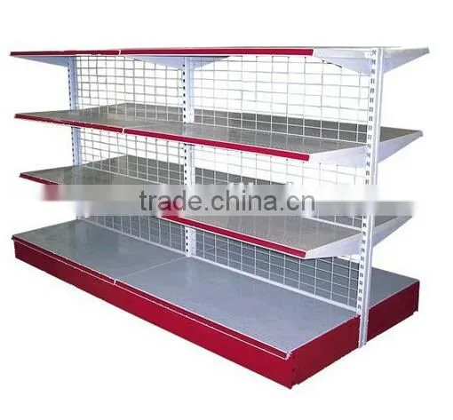 Hot store racks and wall shelves for supermarket equipment