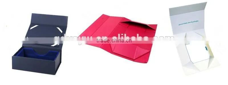 Best Selling White Square Collapsible Cardboard Box