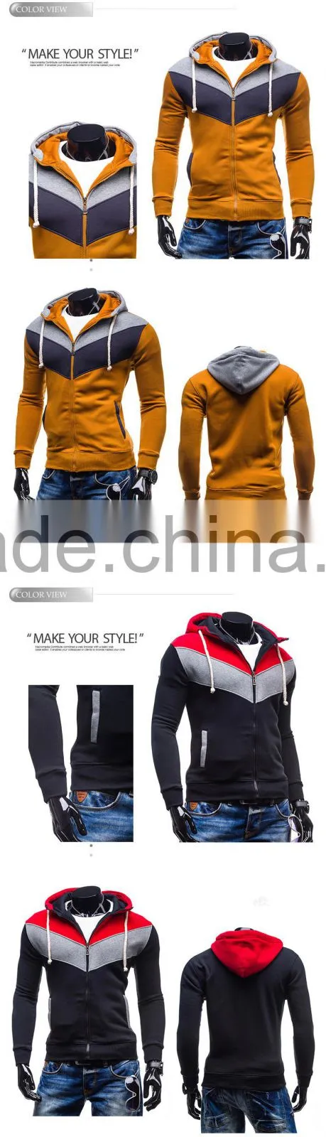 2016 Environment Safty Fitness Men Jacket for Sport