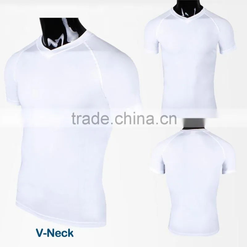 Compression Wear Compression Shirts withe color style
