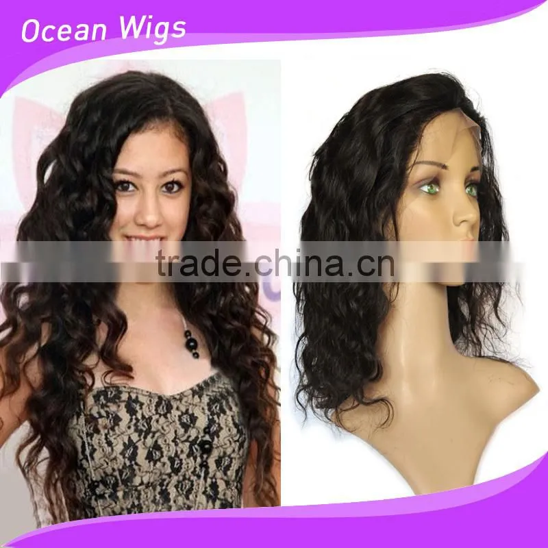 12inch blond color human hair short bob lace front wig with bang