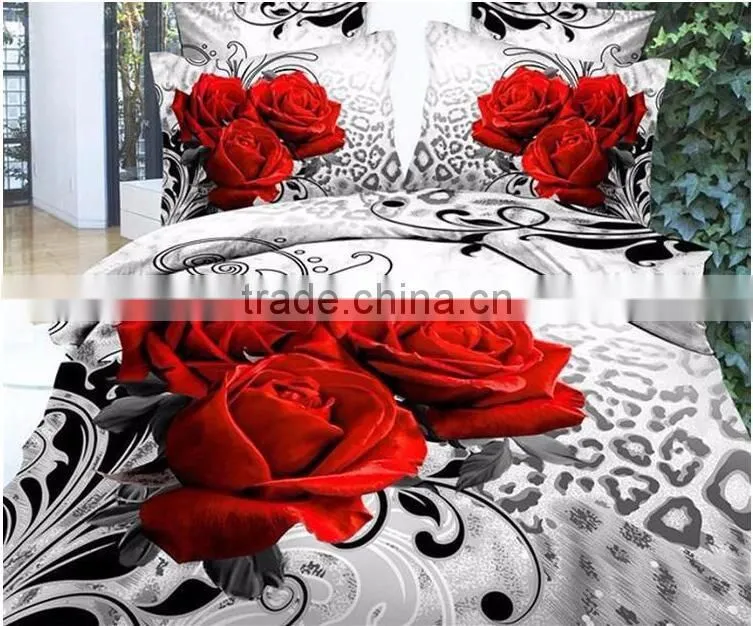 3D bedding sets 3d bed sheet 3d duvet cover set