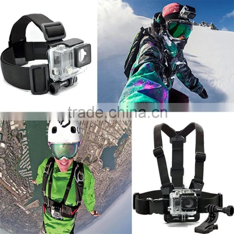 Smatree 7-in-1Gopros Accessories Set for Action Camera include Shoulder Harness Mount