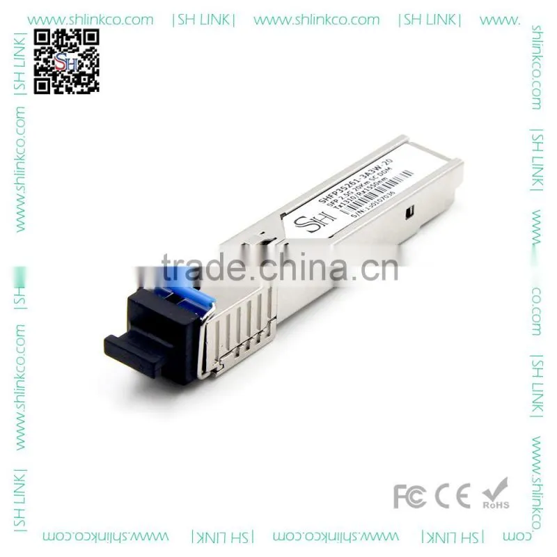 Wholesaler 1.25G 6G 8G 10G 40G sfp transceiver 20km 2.5g bidi optical module