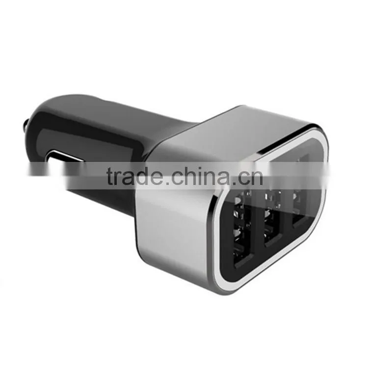 REYON hot sale 25.5W 5.1A 3 usb port custom multiple mobile phone car charger