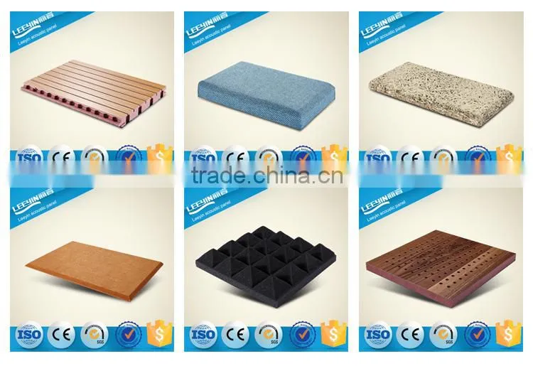 Sound Absorbing Perforated Wooden Acoustic Panel, Perforated Wood Acoustic Panels For Auditoriums, Perforated Acoustic Panels