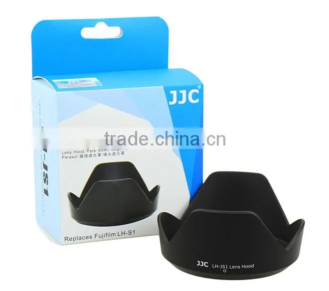JJC LH-JS1 BLACK Lens Hood 62mm Lens Hood Bayonet Flower Lens Hood Pental Style For FUJIFILM LH-S1