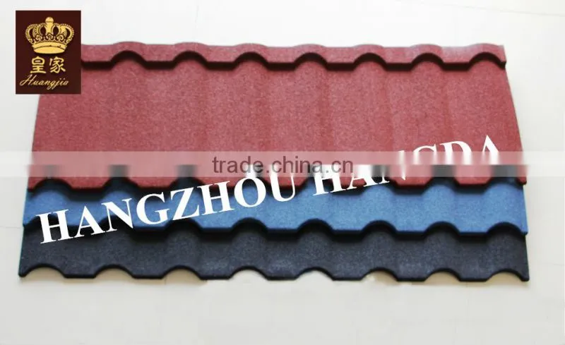 Hot sell product stone coated metal tile for villas