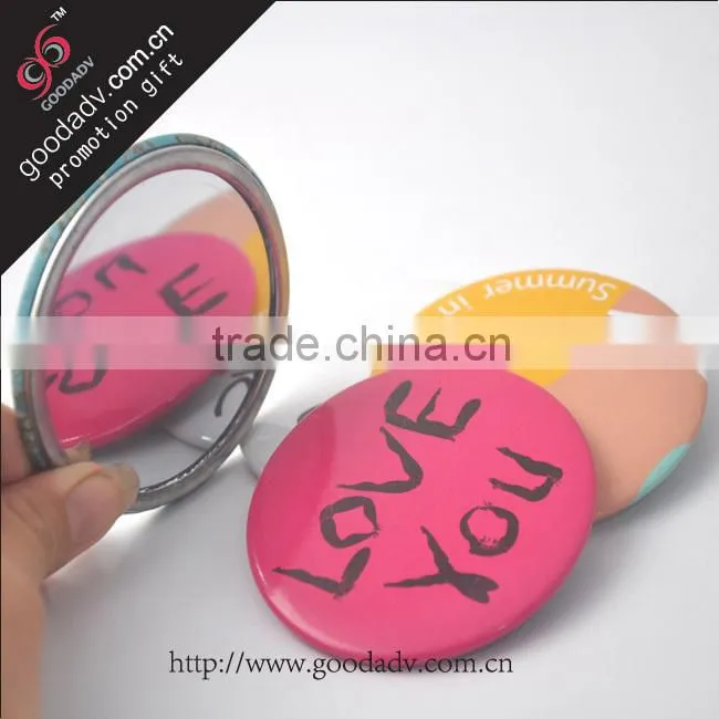 2014 best selling promotional gift cheap single face small mirror