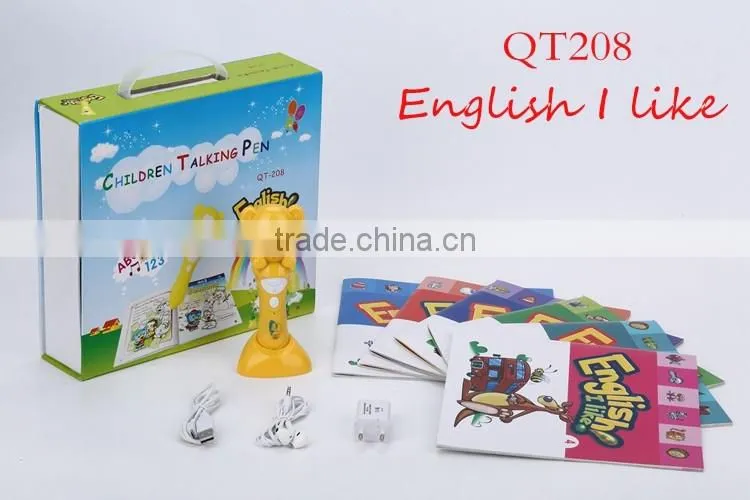 Equantu QT208 kids reading pen english dictionary for learning english