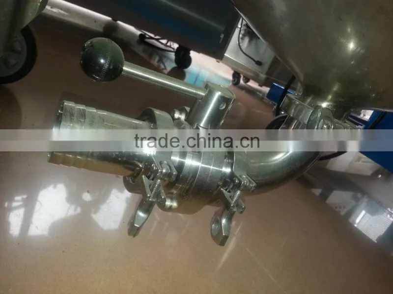 China Alibaba Supplier stainless steel liquid storage tank with key holl lock ,pressure and moveable function
