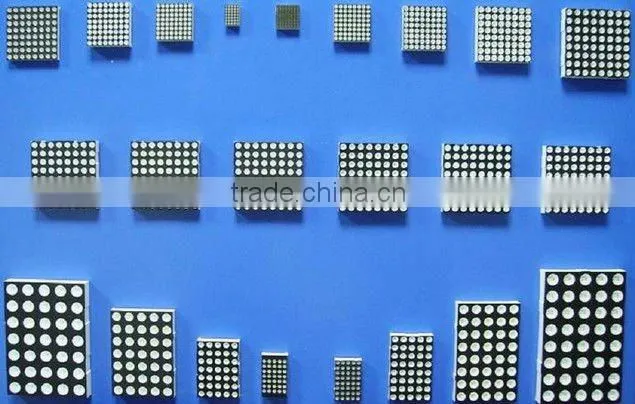 low price various size 5*7 8*8 led dot matrix display module