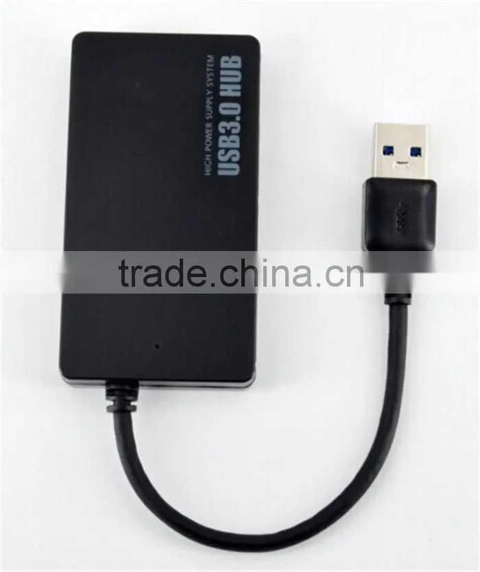 Super high speed computer 4 port slim usb 3.0 hub