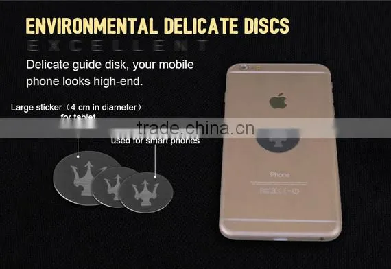 OEM Universal magnetic holder for mobile phone with flexible adjustable 360 degree rotation