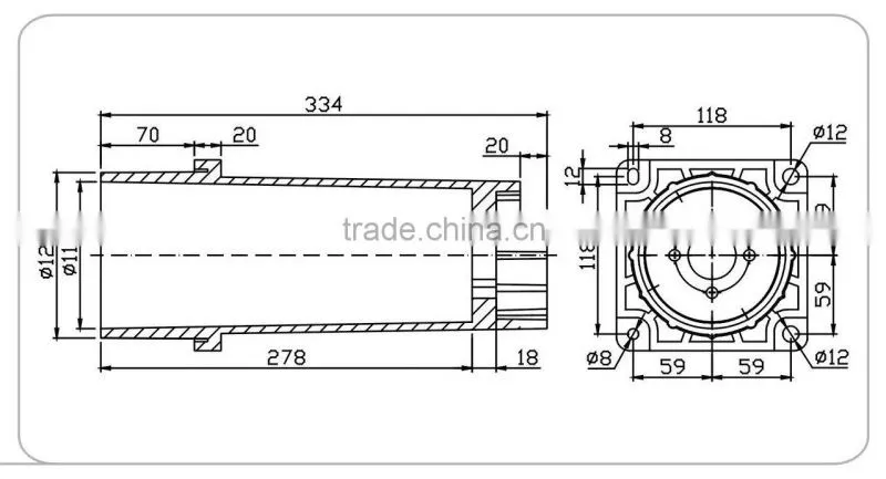 Isolation Contact Spout Bushings 11 KV