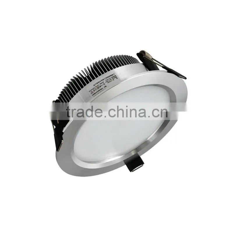 High lumen Model HTD690 15W led downlight,hole size 120mm to 125mm