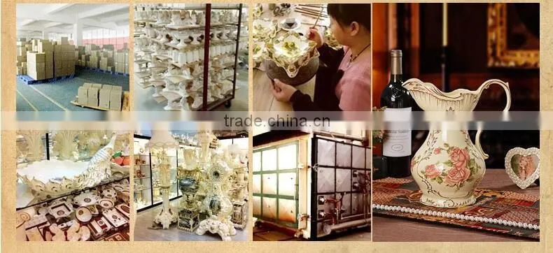 Hollow-out original design European porcelain home decor vase