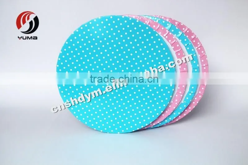 wholesale round colored cake drums