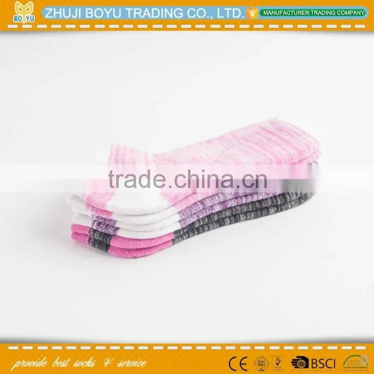 BY-161404 Lady cotton socks spring warm ankle socks; Custom retro style socks
