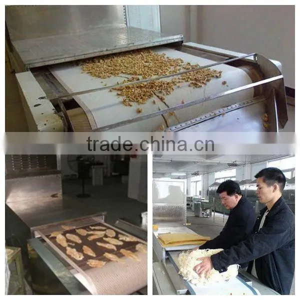 Hot Sale High Quality Green Tea Microwave Tunnel Dryer