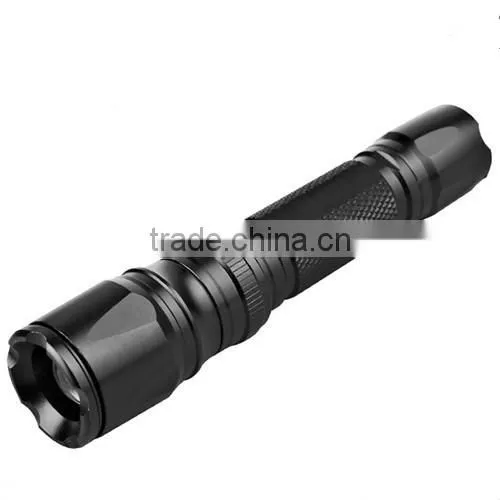 High quality aluminum material rechargeable led flashlight