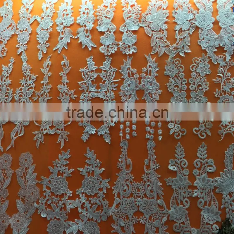 Neck design of salwar suits lace