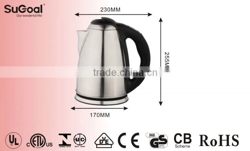 2016 high quality small kitchen appliance electrical boiler